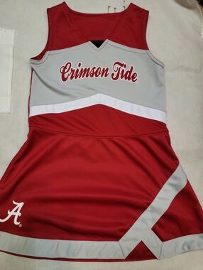 Alabama Crimson Roll Tide Cheer Dress 5/6